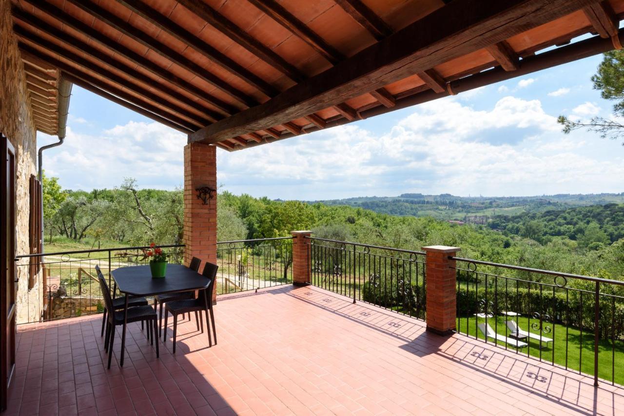 Villa Il Campo Degli Ulivi Ponte A Bozzone Bagian luar foto